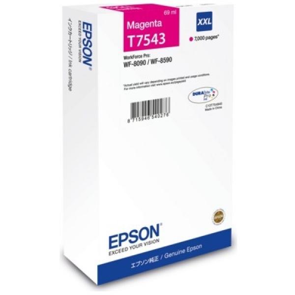 Tusz Oryginalny Epson T7543 (C13T754340) (Purpurowy) - DARMOWA DOSTAWA w 24h