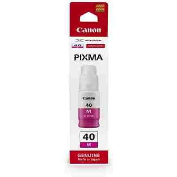 Tusz Oryginalny Canon GI-40 M (3401C001) (Purpurowy) - DARMOWA DOSTAWA w 24h