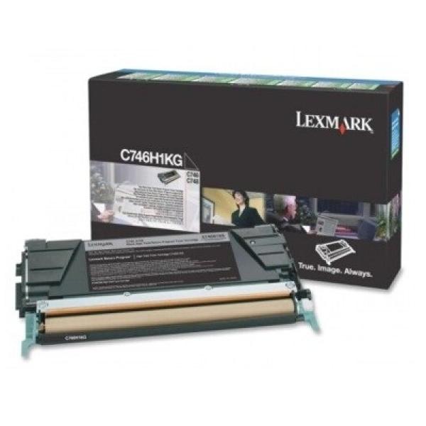 Toner Oryginalny Lexmark C746H1KG (C746H1KG) (Czarny) - DARMOWA DOSTAWA w 24h