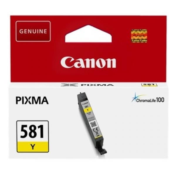 Tusz Oryginalny Canon CLI-581 Y (2105C001) (Żółty) - DARMOWA DOSTAWA w 24h