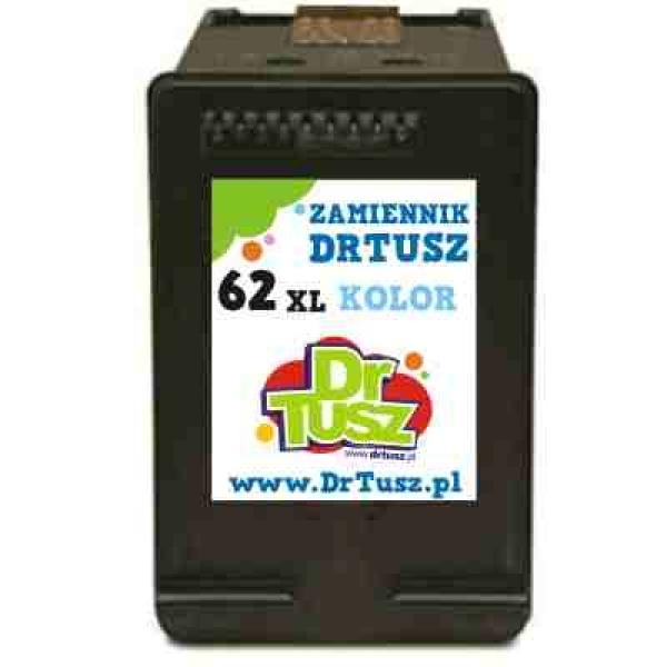 Tusz Zamiennik 62 XL do HP (C2P07AE) (Kolorowy) - DARMOWA DOSTAWA w 24h