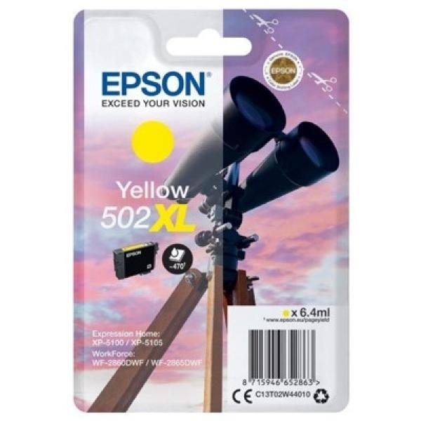 Tusz Oryginalny Epson 502 XL (C13T02W44010) (Żółty) - DARMOWA DOSTAWA w 24h