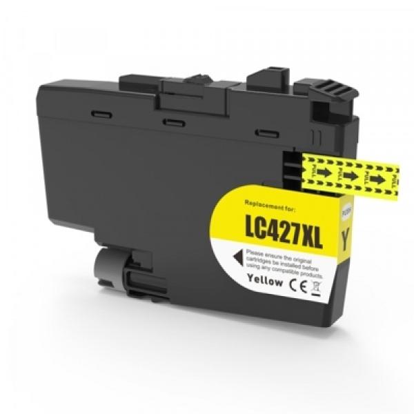 Tusz Zamiennik LC-427 XL Y do Brother (LC427XLY) (Żółty) - DARMOWA DOSTAWA w 24h