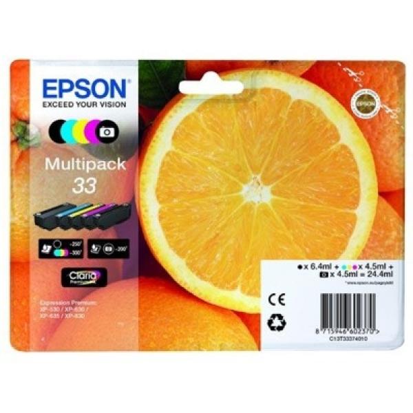 Tusze Oryginalne Epson T3337 (C13T33374010) (komplet) - DARMOWA DOSTAWA w 24h