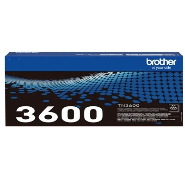 Toner Oryginalny Brother TN-3600 3K (TN-3600) (Czarny) - DARMOWA DOSTAWA w 24h