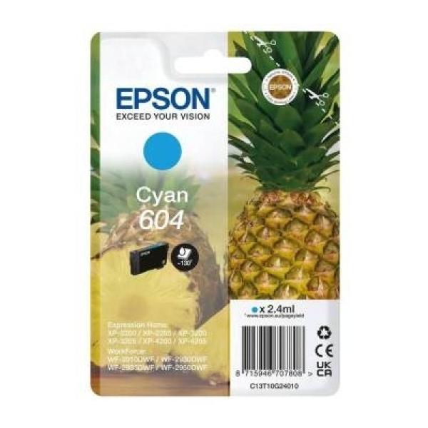 Tusz Oryginalny Epson 604 (C13T10G24010) (Błękitny) - DARMOWA DOSTAWA w 24h