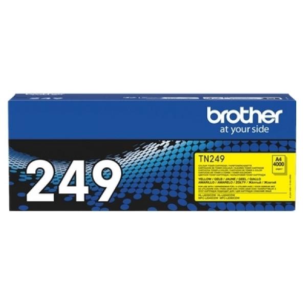 Toner Oryginalny Brother TN-249Y (TN249Y) (Żółty) - DARMOWA DOSTAWA w 24h