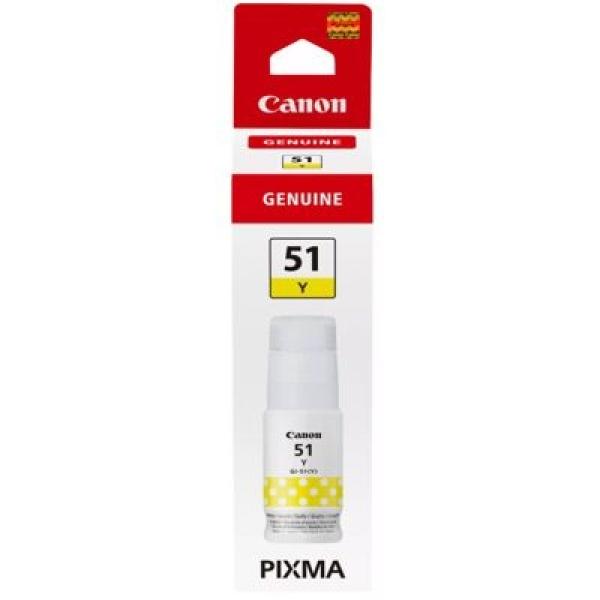 Tusz Oryginalny Canon GI-51 Y (4548C001) (Żółty) - DARMOWA DOSTAWA w 24h