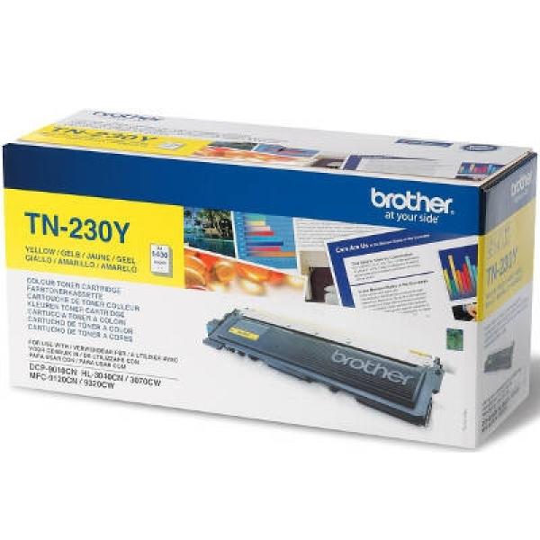 Toner Oryginalny Brother TN-230Y (TN230Y) (Żółty) - DARMOWA DOSTAWA w 24h