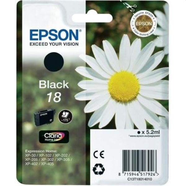 Tusz Oryginalny Epson T1801 (C13T18014010) (Czarny) - DARMOWA DOSTAWA w 24h