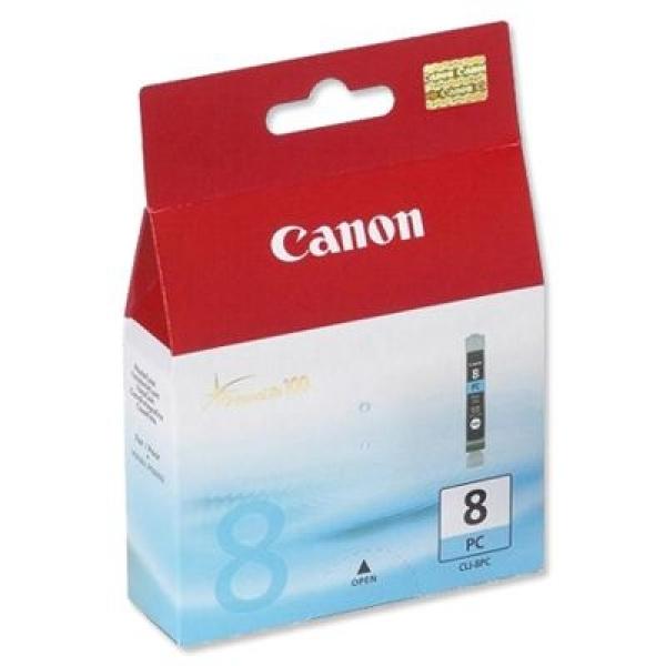 Tusz Oryginalny Canon CLI-8 PC (0624B001) (Błękitny Foto) - DARMOWA DOSTAWA w 24h