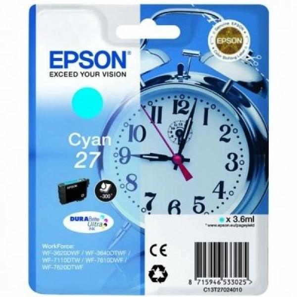 Tusz Oryginalny Epson T2702 (C13T270240) (Błękitny) - DARMOWA DOSTAWA w 24h