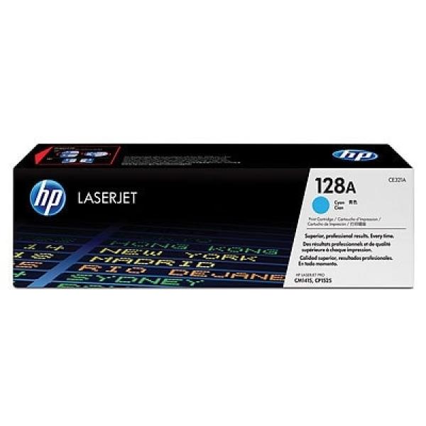 Toner Oryginalny HP 128A (CE321A) (Błękitny) - DARMOWA DOSTAWA w 24h