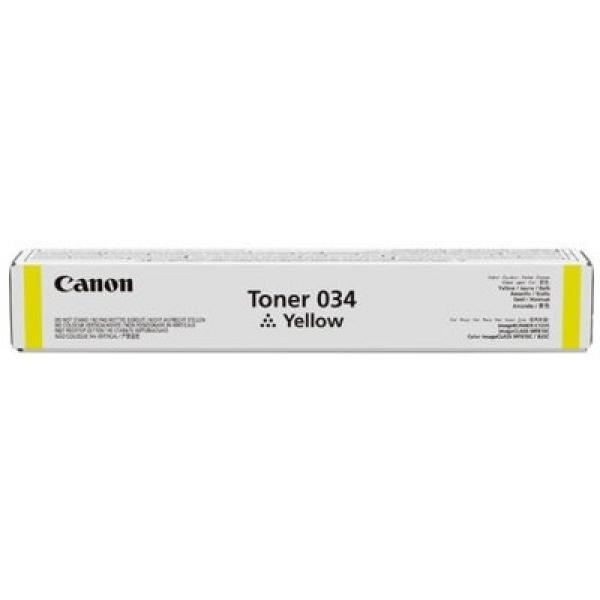 Toner Oryginalny Canon 034 (9451B001) (Żółty) - DARMOWA DOSTAWA w 24h