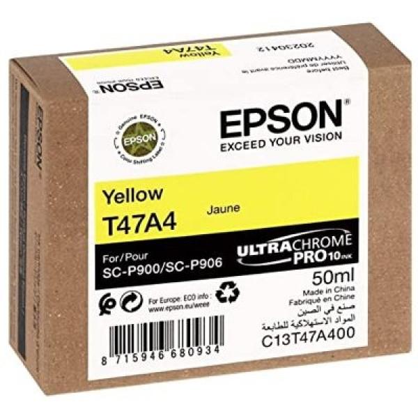 Tusz Oryginalny Epson T47A4 (C13T47A400) (Żółty) - DARMOWA DOSTAWA w 24h