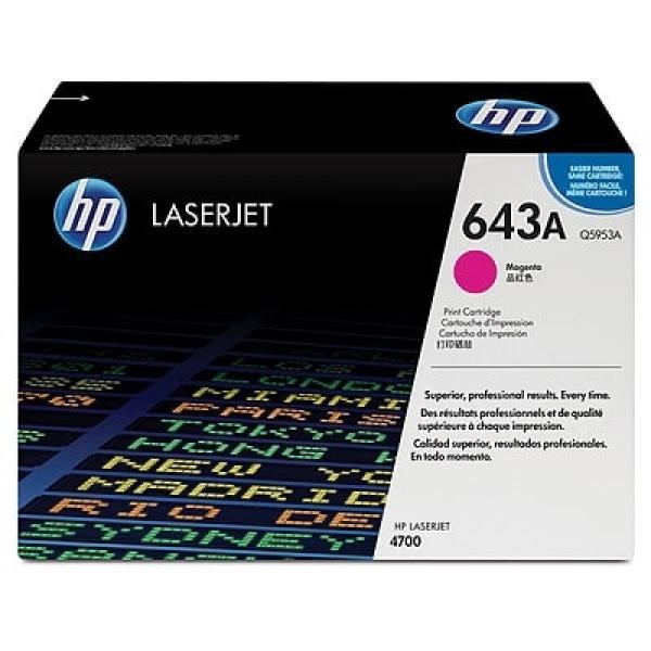 Toner Oryginalny HP 643A (Q5953A) (Purpurowy) - DARMOWA DOSTAWA w 24h