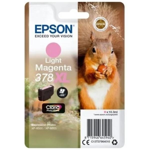 Tusz Oryginalny Epson 378 XL (C13T37964010) (Jasny purpurowy) - DARMOWA DOSTAWA w 24h