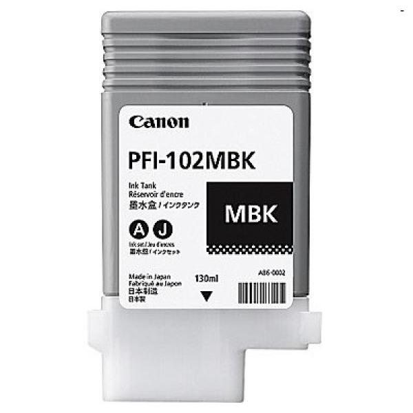 Tusz Oryginalny Canon PFI-102MBK (CF0894B001A) (Czarny matowy) - DARMOWA DOSTAWA w 24h