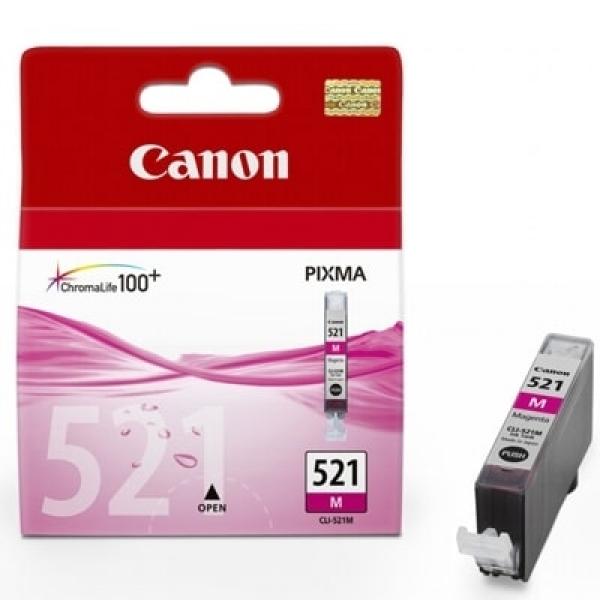 Tusz Oryginalny Canon CLI-521 M (2935B001) (Purpurowy) - DARMOWA DOSTAWA w 24h