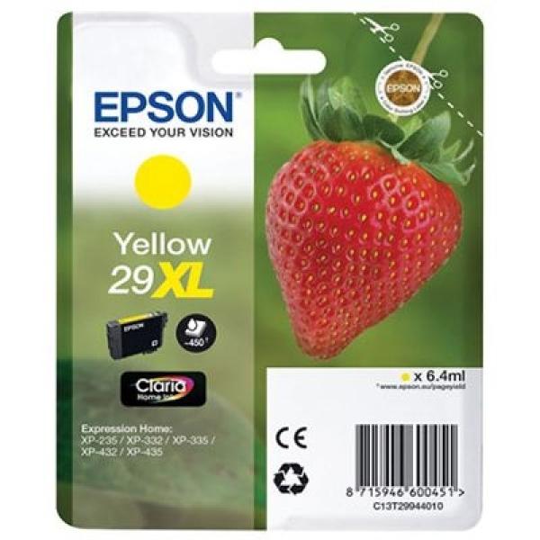 Tusz Oryginalny Epson 29XL (C13T29944010) (Żółty) - DARMOWA DOSTAWA w 24h