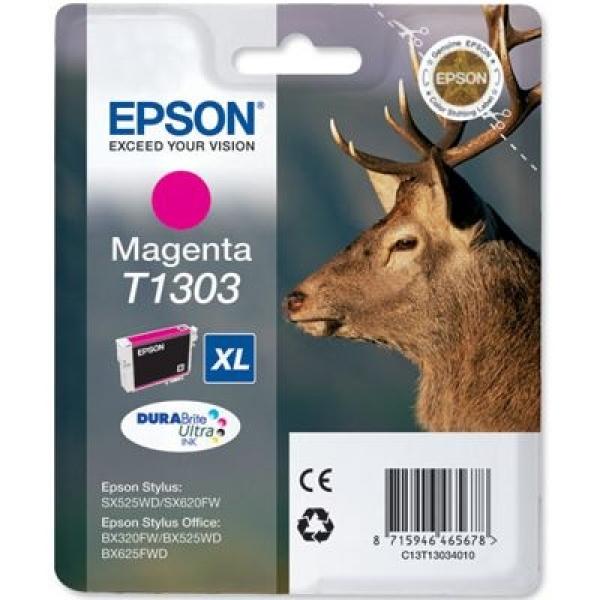 Tusz Oryginalny Epson T1303 (C13T13034010) (Purpurowy) - DARMOWA DOSTAWA w 24h