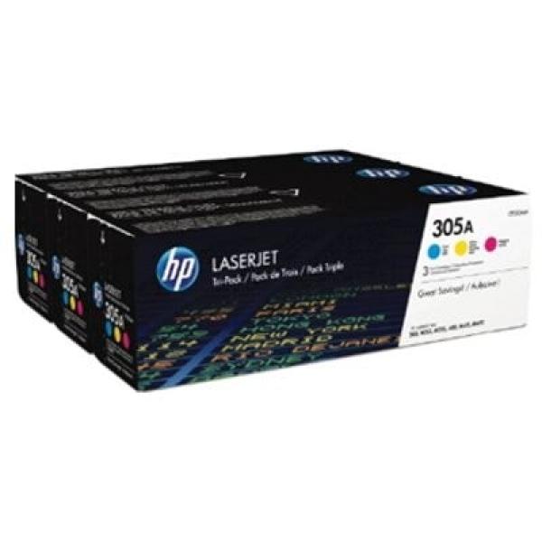 Tonery Oryginalne HP 305A (CF370AM) (trójpak) - DARMOWA DOSTAWA w 24h