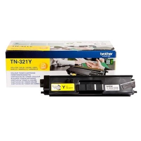 Toner Oryginalny Brother TN-321Y (TN-321Y) (Żółty) - DARMOWA DOSTAWA w 24h