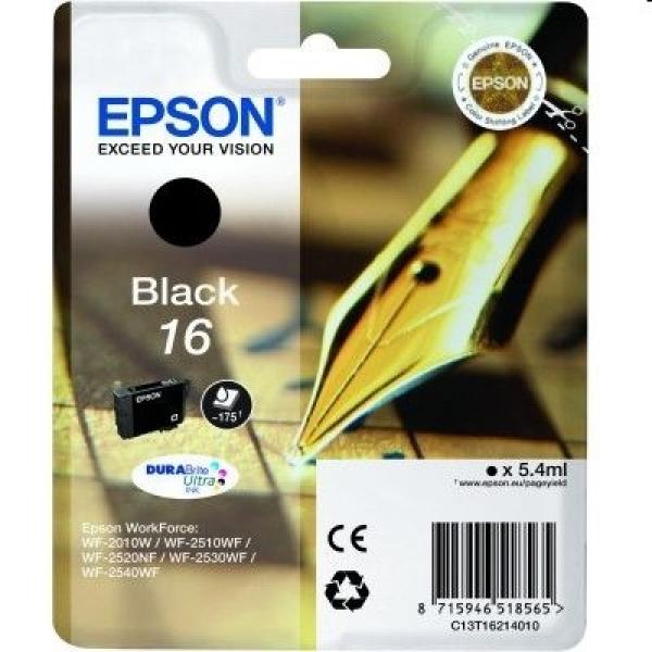 Tusz Oryginalny Epson T1621 (C13T16214010) (Czarny) - DARMOWA DOSTAWA w 24h