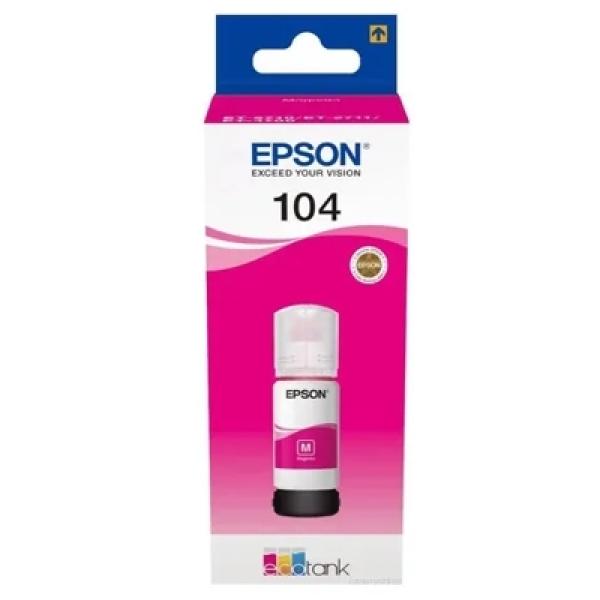 Tusz Oryginalny Epson 104 (C13T00P340) (Purpurowy) - DARMOWA DOSTAWA w 24h