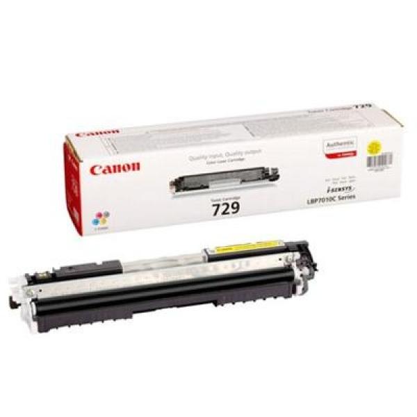 Toner Oryginalny Canon CRG-729 Y (4367B002) (Żółty) - DARMOWA DOSTAWA w 24h