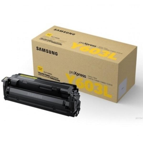 Toner Oryginalny Samsung CLT-Y603L (SU557A) (Żółty) - DARMOWA DOSTAWA w 24h