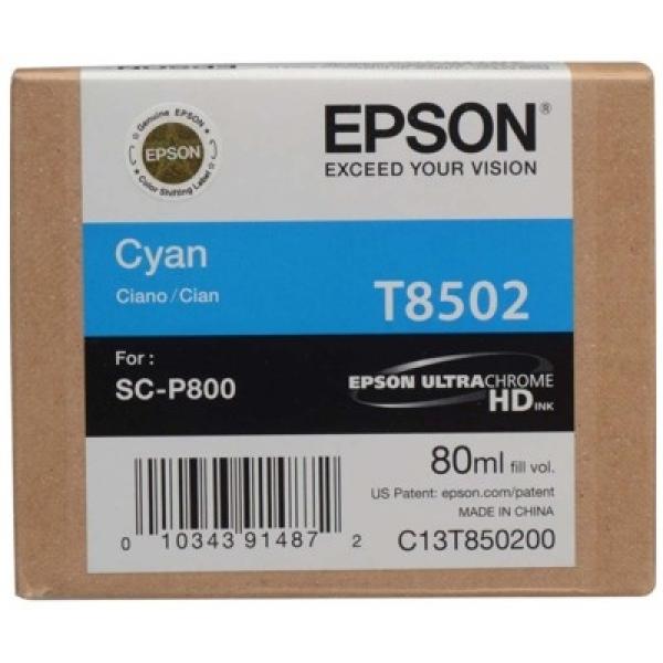 Tusz Oryginalny Epson T8502 (C13T850200) (Błękitny) - DARMOWA DOSTAWA w 24h