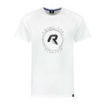 Rogelli t-shirt męski graphic biały - Rozmiar: XL