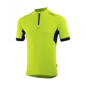 Rogelli perugia 2.0 męska koszulka rowerowa fluor żółty - Rozmiar: 3XL