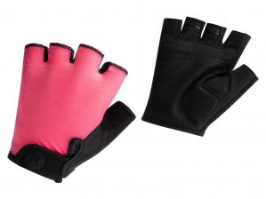 Rogelli core rękawiczki rowerowe damskie, różowe - Rozmiar: XL