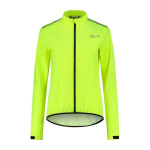 Rogelli core damska rowerowa kurta przeciwdeszczowa żółty fluor - Rozmiar: XL