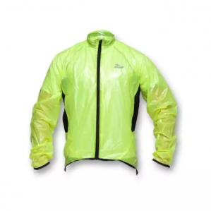 Rogelli męska kurtka rowerowa, przeciwdeszczowa crotone drytek, żółta - Rozmiar: 152-164