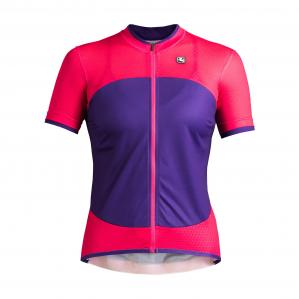 Giordana silverline damska koszulka rowerowa fioletowo-różowa - Rozmiar: M