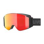Gogle narciarskie z wymiennymi szybami Uvex G.GL 3000 TO S1/S3 black mat/red - ONE SIZE
