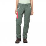 Spodnie z odpinanymi nogawkami OVERLAND ZIP AWAY W hedge green - 76