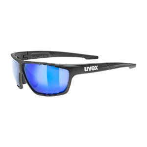 Sportowe okulary przeciwsłoneczne Uvex Sportstyle 706 black mat - ONE SIZE