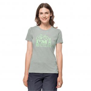 Damski t-shirt OCEAN TRAIL T W hedge green - S