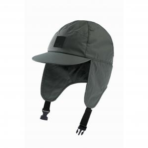 Wiatroszczelna czapka z daszkiem Jack Wolfskin WANDERMOOD CAP slate green - M