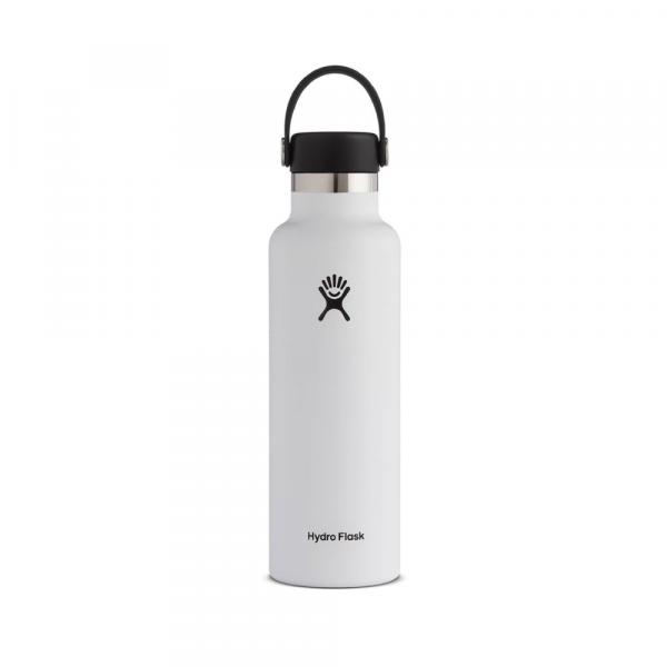 Butelka termiczna HydroFlask Standard Mouth 621 ml white - ONE SIZE