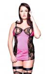 Nora - Plus Size - black/Pink XL