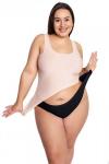 Julimex Flexi-one plus size czarne figi damskie