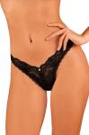 Figi stringi Donna dream czarne