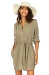 Sukienka plażowa F 223/857/24 khaki