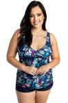 Tankini 3 28 granatowe