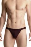 Atlantic 1571/1 czekoladowe slipy otwarte jockstrap